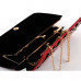 Show Story Women's Girls Punk Spider Web Design Fashion Outdoor Evening Clutch Handbag Bag,FB90020