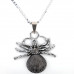 SCOO Fashion Hand of Buddha Buddhist Symbol Natural Stone Amulet Pendant Necklace FS90150JE00
