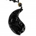 SCOO Fashion Hand of Buddha Buddhist Symbol Natural Stone Amulet Pendant Necklace FS90158FC00