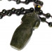 SCOO Fashion Hand of Buddha Buddhist Symbol Natural Stone Amulet Pendant Necklace FS90189FC00