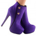 Show Story Hot Two Tone Button Platform Stiletto Heel Party Ankle Bootie,LF80829