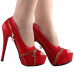 Show Story Punk Multi-Colour Zip Peeptoe Platform High Heel Stiletto Pump,LF80836