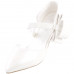 Show Story Retro D-orsay Bow Pointed Toe Exquisite Pearl Heel Wedding Pump,LF60418 