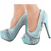 Show Story Punk Multi-Colour Zip Peeptoe Platform High Heel Stiletto Pump,LF80836